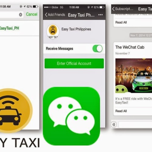 Easy Taxi and Wechat Roll Out Integration in Southeast Asia