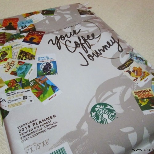 Starbucks Planner 2015 Foil Bag