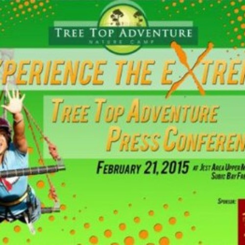 Tree Top Adventure Subic Press Conference February 2015