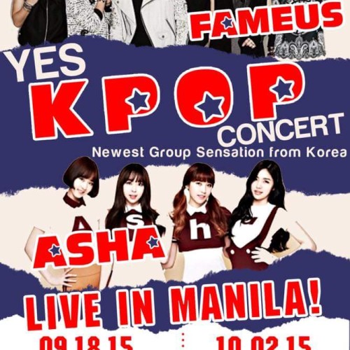 KPOP Alert: Asha and Fameus Live in Manila and Davao!